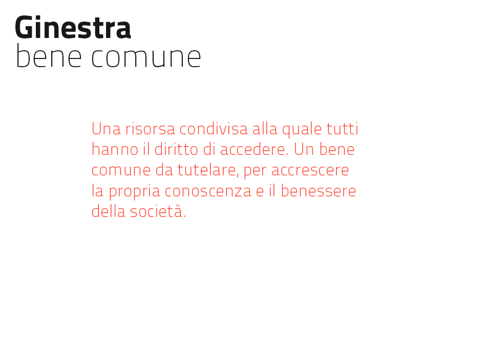 ginestra bene comune